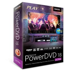 Cyberlink PowerDVD 18 Ultra, World No. 1 Movies & Media Player True Theater, 4K VIDEO (WIN) - Download Link