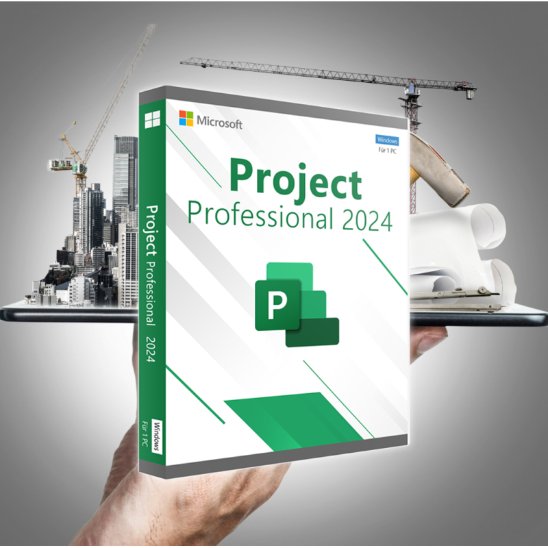 Microsoft Project 2024 Pro (WIN) - Download Link + Key