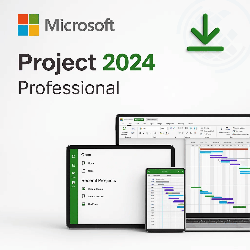 Microsoft Project 2024 Pro (WIN) - Download Link + Key