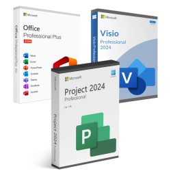 Microsoft Office/Project/Visio Pro 2024 (WIN) - Download Link + Key