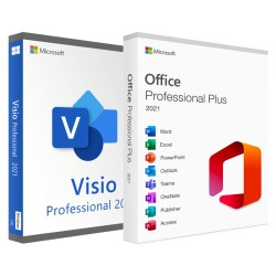 Microsoft Office 2021 Pro Plus & Visio 2021 Pro (WIN) - Download Links + Keys