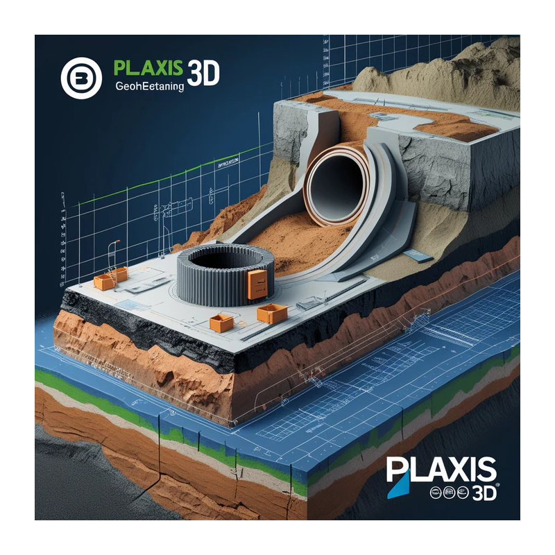 Bentley PLAXIS 3D Advanced – 1 Year Commercial License for Advanced Geotechnical Analysis & Modeling Software