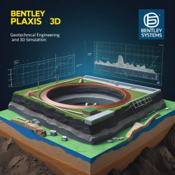 Bentley PLAXIS 3D Advanced – 1 Year Commercial License for Advanced Geotechnical Analysis & Modeling Software