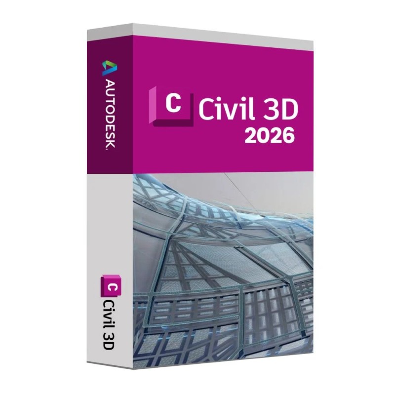 Autodesk Civil3D Suite 2023-2026 - Download Link and Win License - 3 Devices